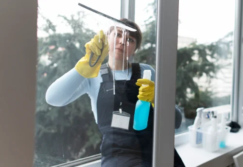 Nettoyage de vitres intérieures et extérieures à Azerailles